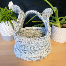 Load image into Gallery viewer, Bunny Ear Basket - Seaglass
